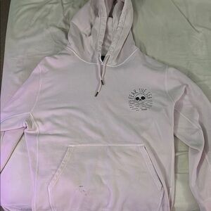 Men’s XL Roark Fear the Sea Pink Hoodie